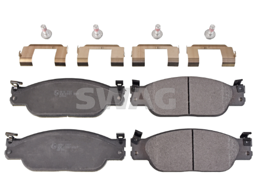 set placute frana,frana disc 99 11 6088 SWAG